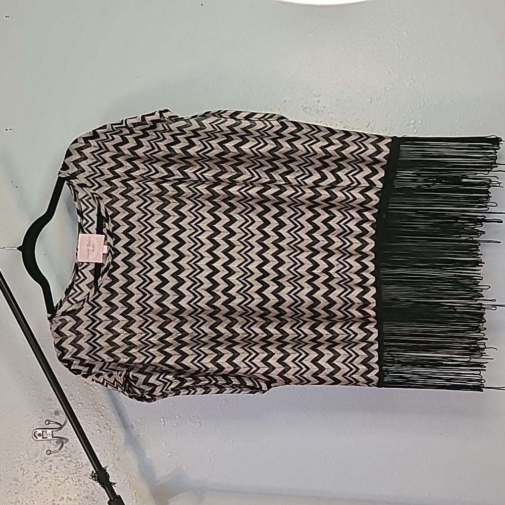 Chevron Fringe Top.
